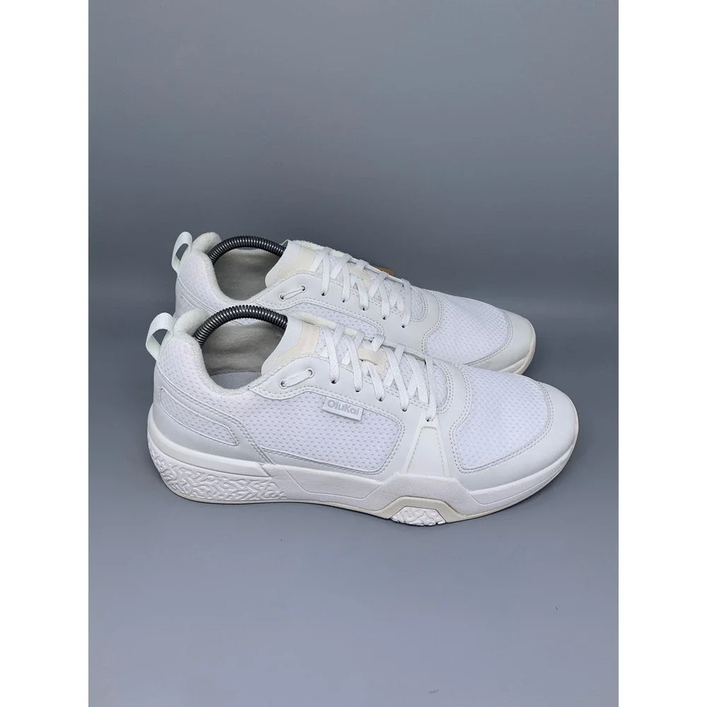 OluKai Anau White Pickleball Shoes 10545-WBWB Men's Sz 11 NEW